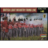 Strelets 299 1/72 Napoleonic British Light Infantry Standing Shoulder Arms