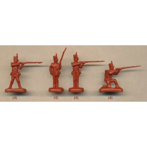 Strelets 299 1/72 Napoleonic British Light Infantry Standing Shoulder Arms