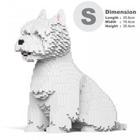 Jekca ST19WWT03 West Highland White Terrier 03S