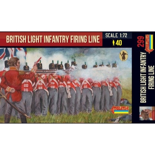 Strelets 299 1/72 Napoleonic British Light Infantry Standing Shoulder Arms
