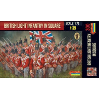 Strelets 300 1/72 Napoleonic British Light Infantry in Square