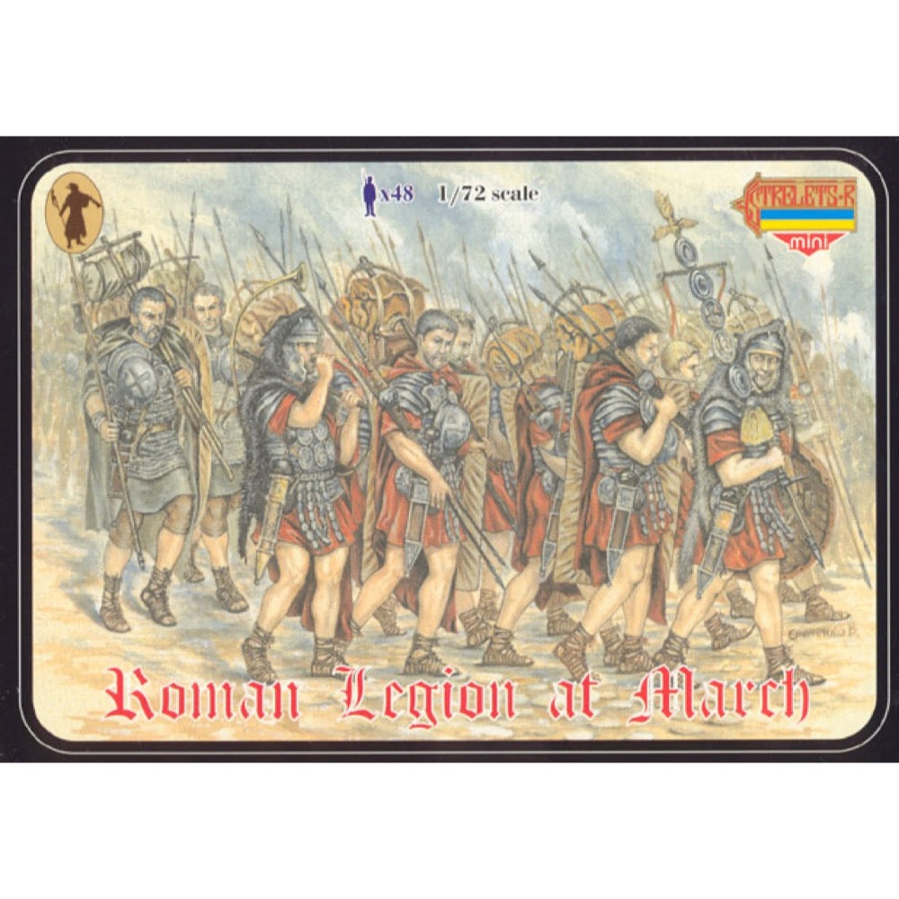 Strelets M007 1/72 Ancient Roman Legion at March