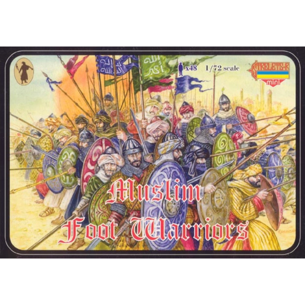 Strelets M013 1/72 Crusades Muslim Foot Warriors