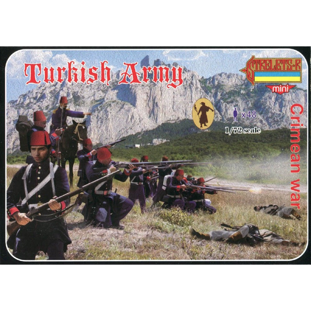 Strelets M052 1/72 Crimean war Turkish Infantry War