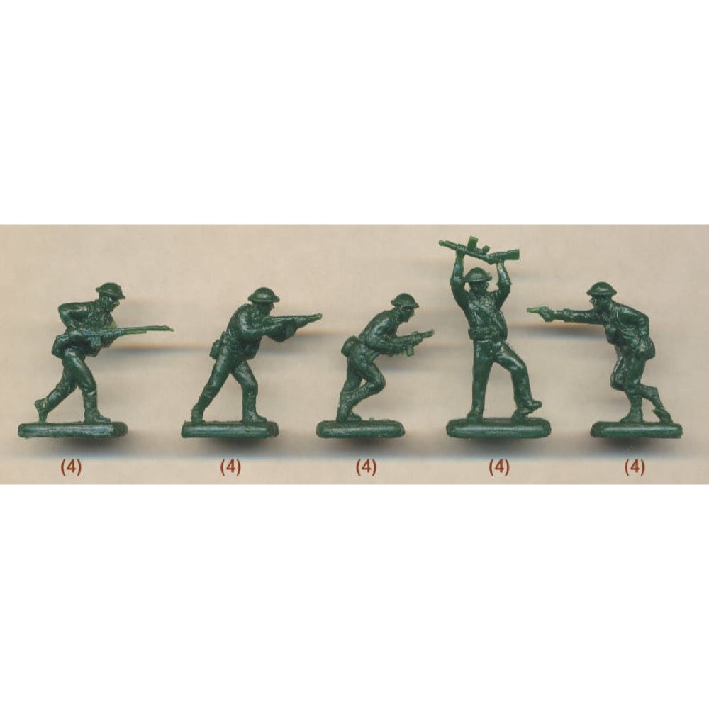 Strelets M159 1/72 WWII Early US Infantry in Combat