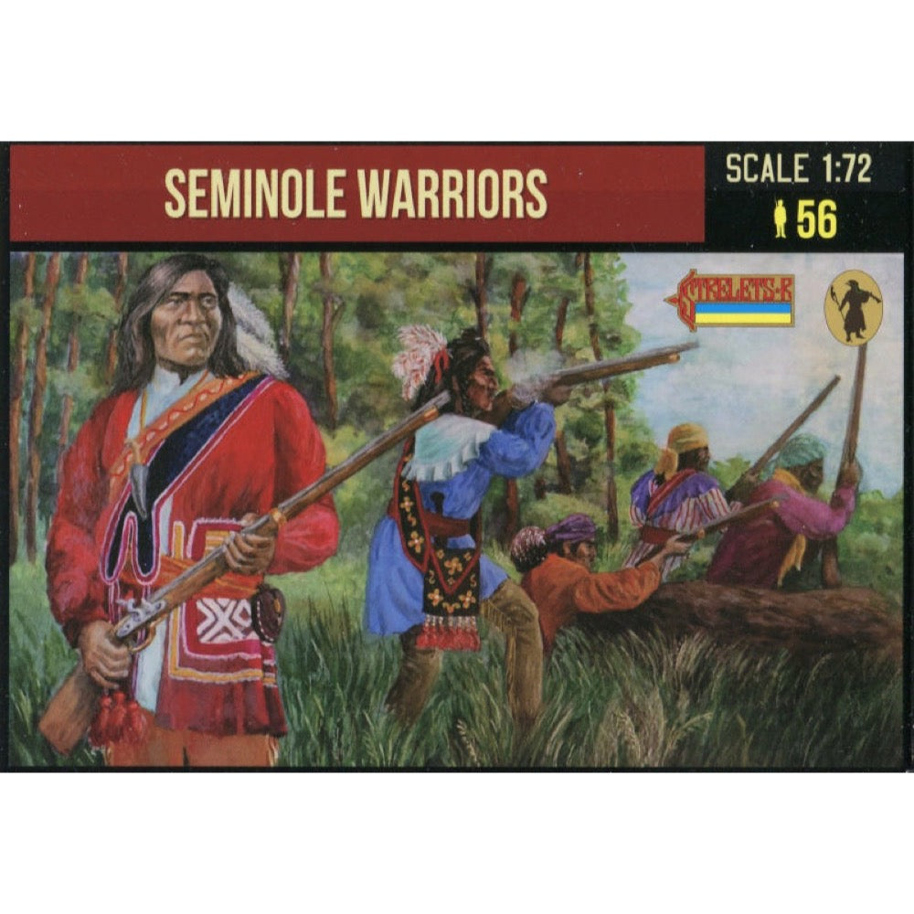 Strelets M160 1/72 Seminole Wars Seminole warriors