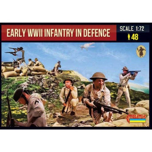 Strelets M162 1/72 WWII Early US Infantry in Defence