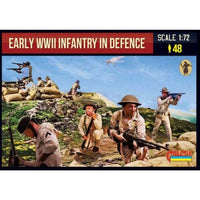 Strelets M162 1/72 WWII Early US Infantry in Defence