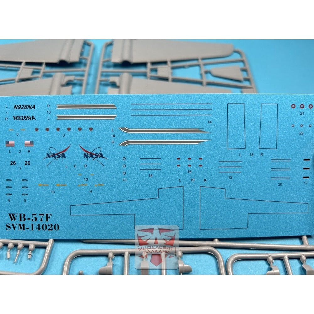 Sova-M 14020 1/144 WB-57F Canberra (NASA service)