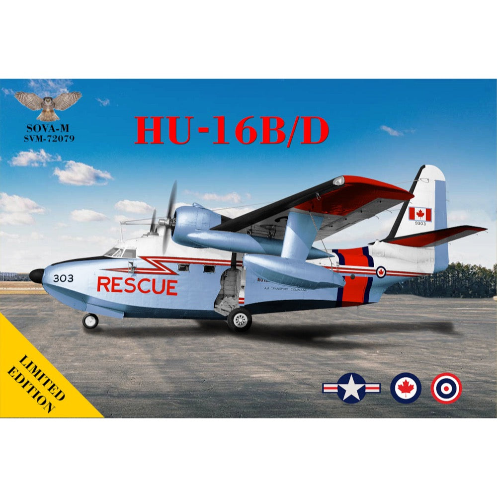 Sova-M 72079 1/72 HU-16B/D "Albatross" Flying Boat