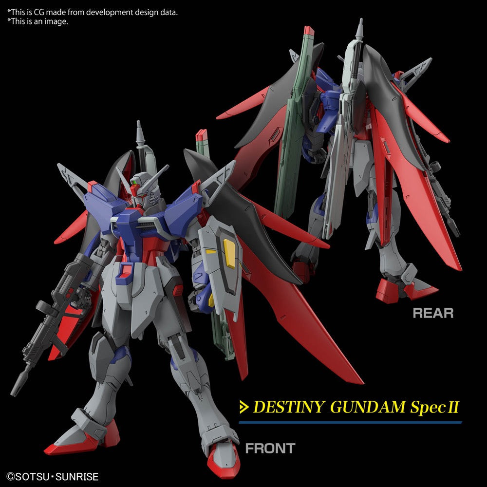 Bandai 5067428 HGCE 1/144 Destiny Gundam Spec II & Zeus Cielut Gundam Seed Freedom