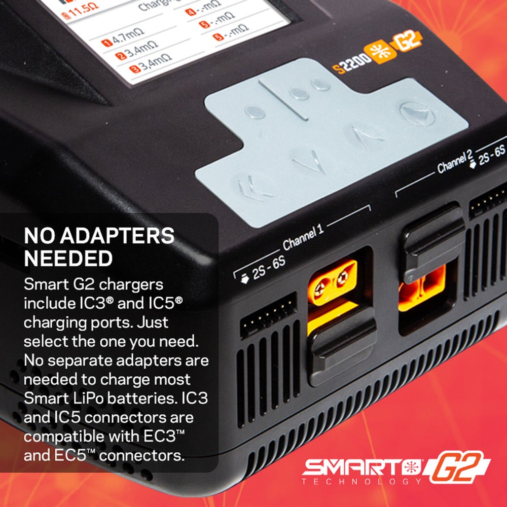 Spektrum Smart S2200 G2 2x200w 240v Charger