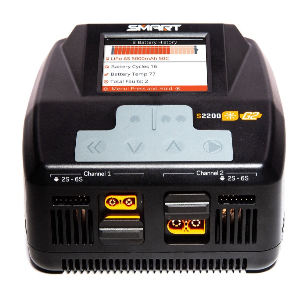Spektrum Smart S2200 G2 2x200w 240v Charger