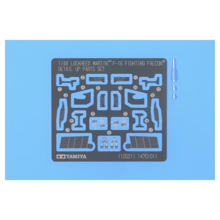 Tamiya 12621 1/48 F-16 Detail Up Parts Set