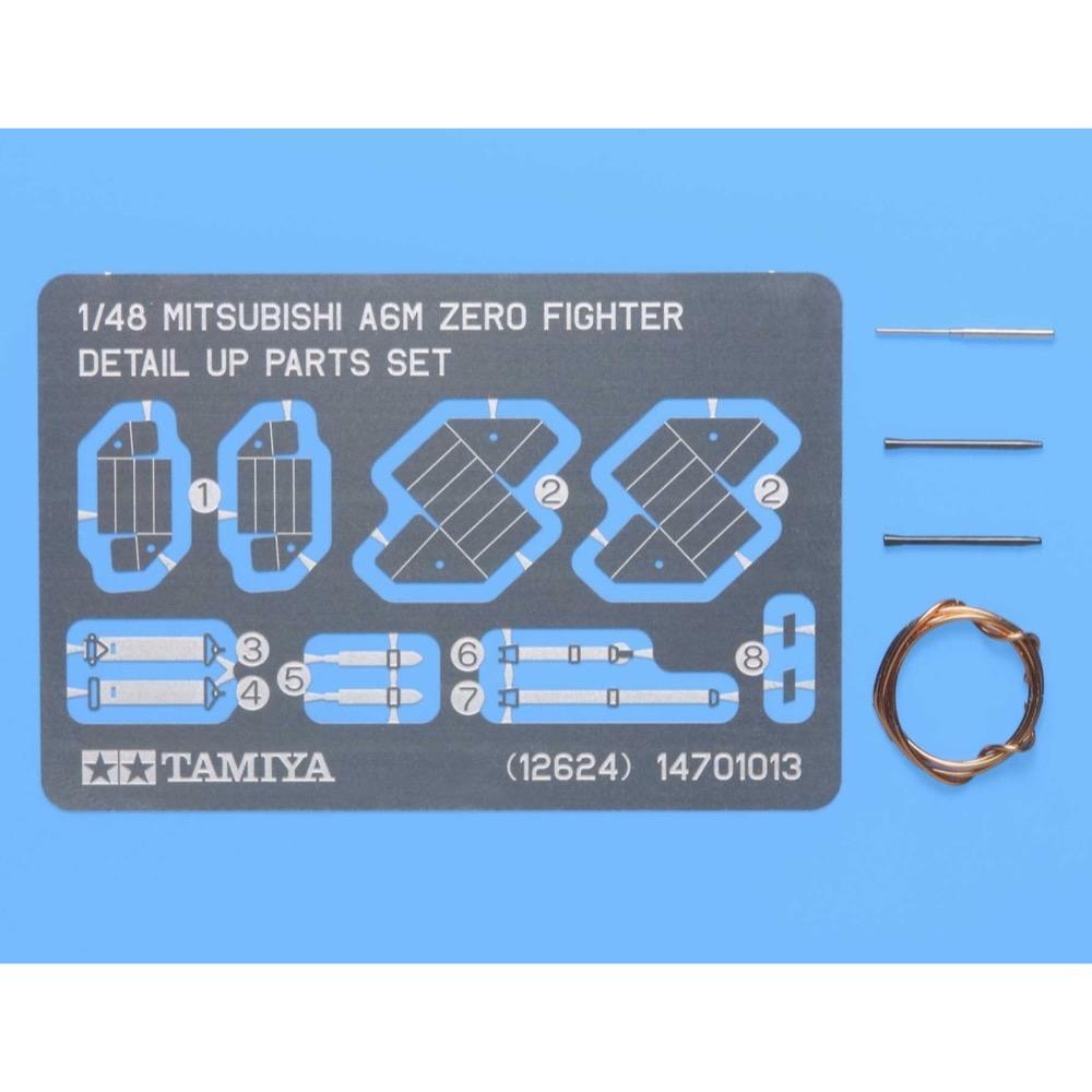 Tamiya 12624 A6M Zero Detail Up Parts Set