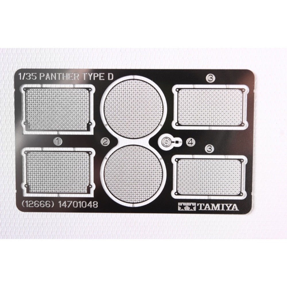 Tamiya 12666 1/35 Panther D Photo-Etch Grille Set