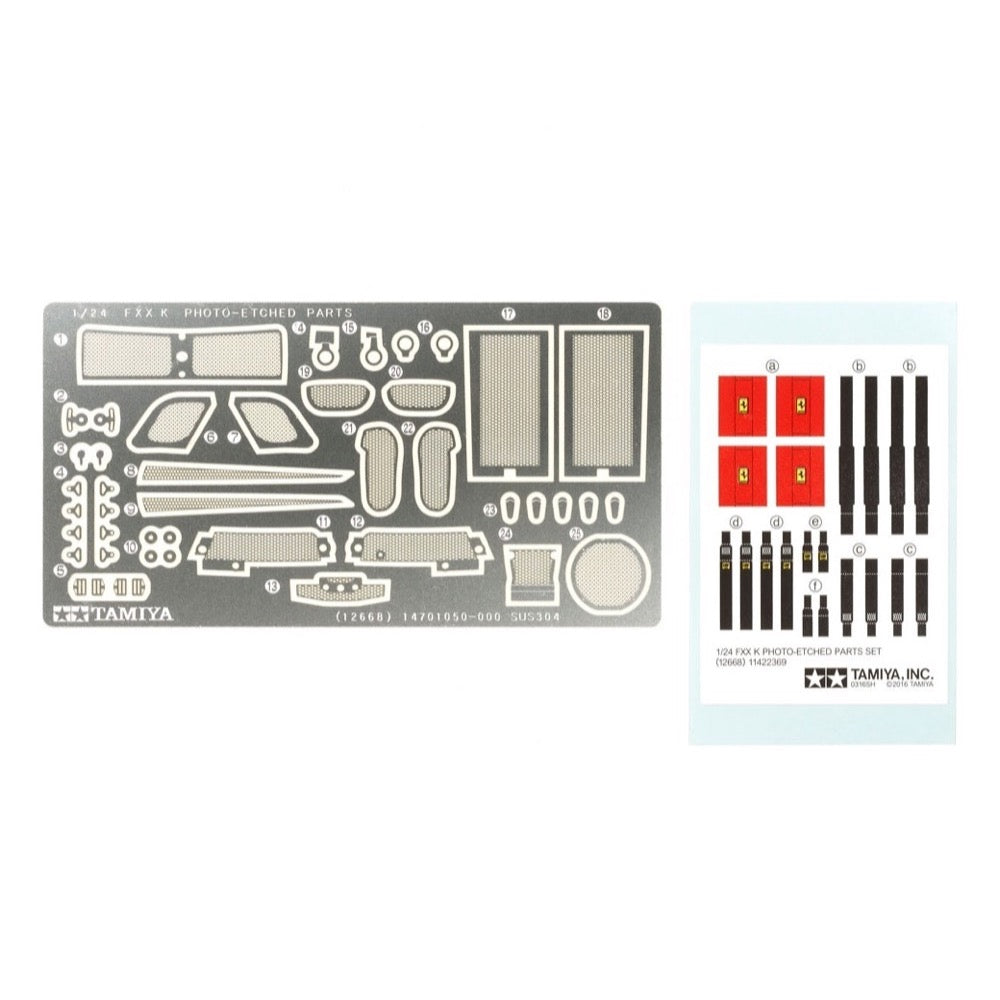 Tamiya 1/24 Ferrari FXX K Photo-Etched Parts Set*