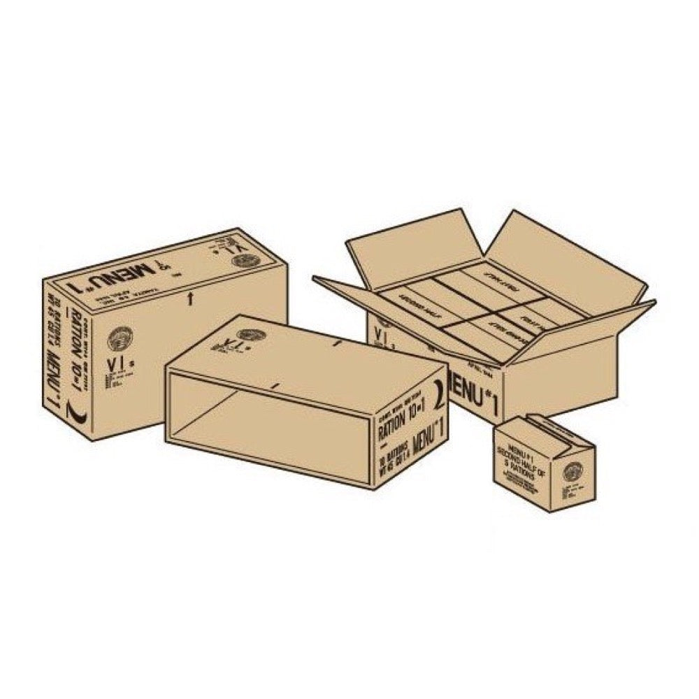 Tamiya 12689 1/35 US 10-in-1 Ration Cartons (WWII)