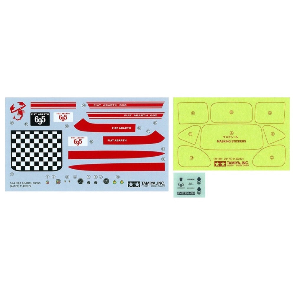 Tamiya 24173 1/24  Fiat Abarth 695SS