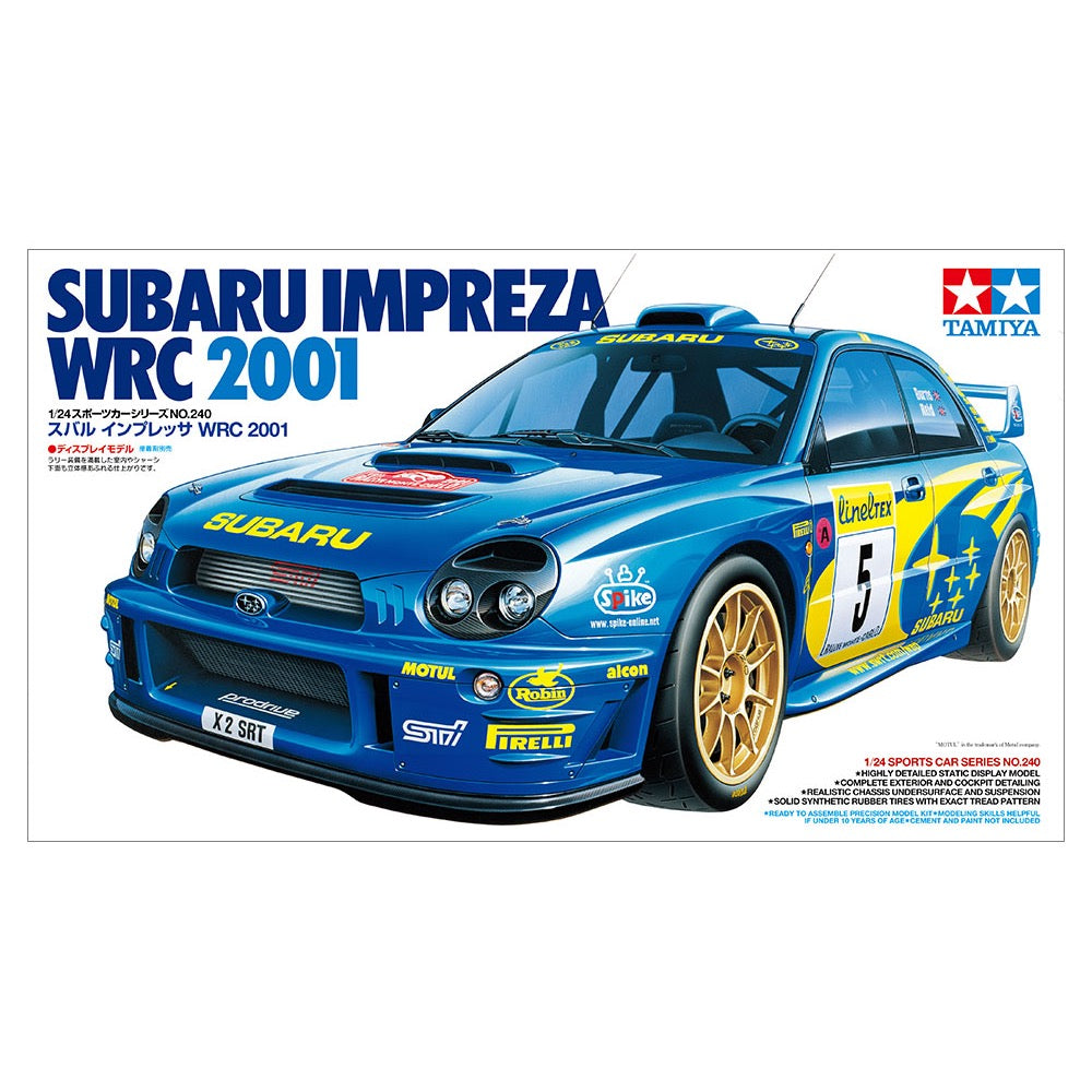Tamiya 24240 1/24 Subaru Impreza WRC 01 4950344992263