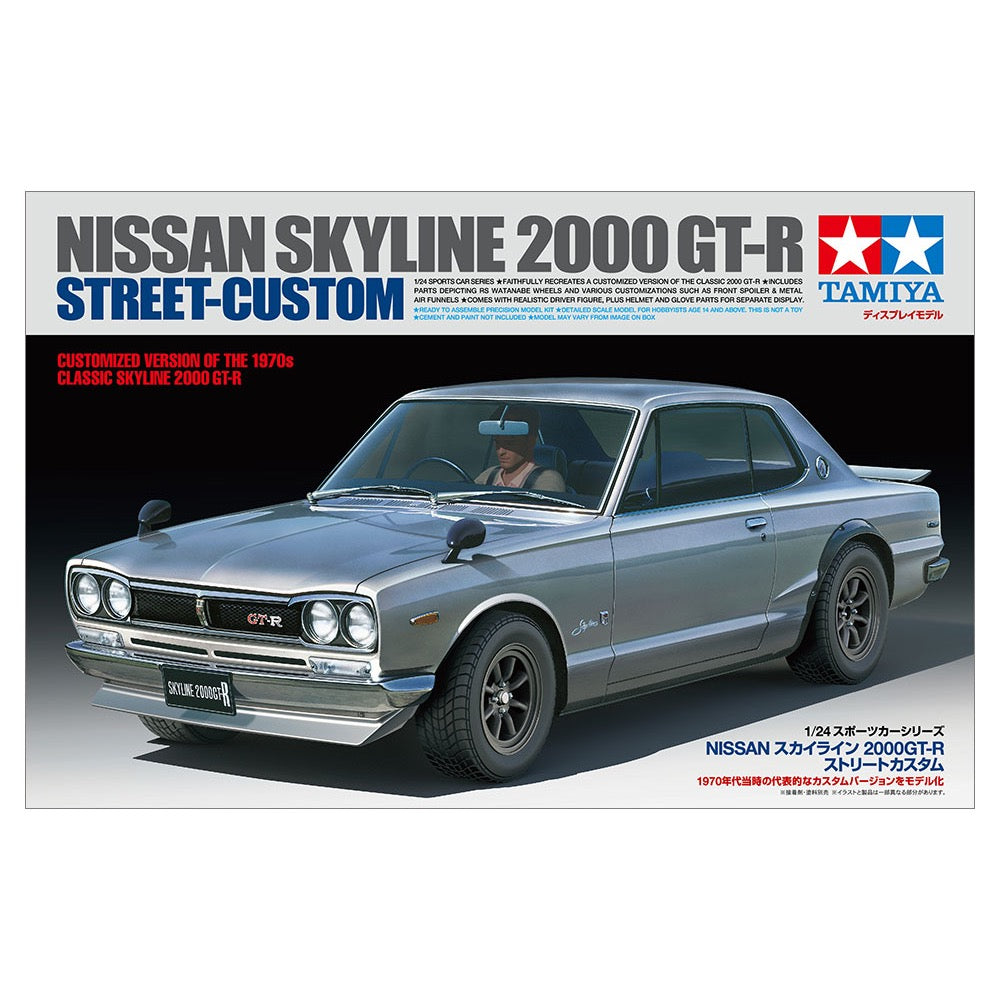 Tamiya 24335 1/24 Nissan Skyline 2000 GT-R Street Custom