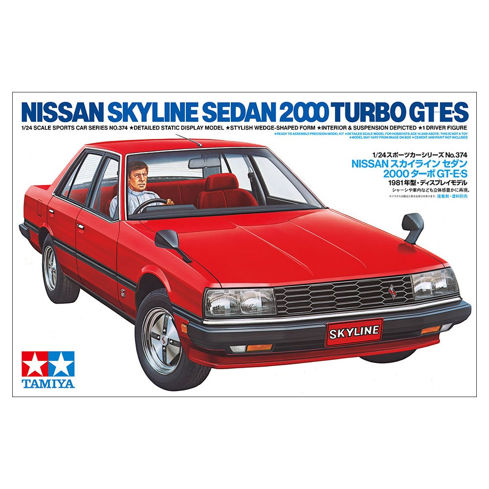 Tamiya 24374 1/24 Nissan Skyline 2000 Turbo GT-ES