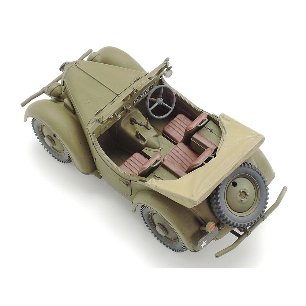 Tamiya 25203 1/48 Kawasaki Ki-61-Id Hien Tony and 4x4 Light Vehicle Kurogane Set