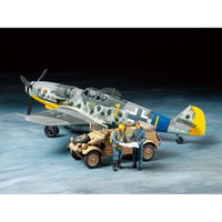 Tamiya 25204 1/48 Messerschmitt Bf109 G-6 and Kubelwagen Type 82 Set