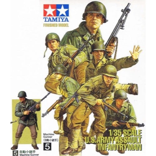 Tamiya 26010 1/35 US Infantry Machine Gunner