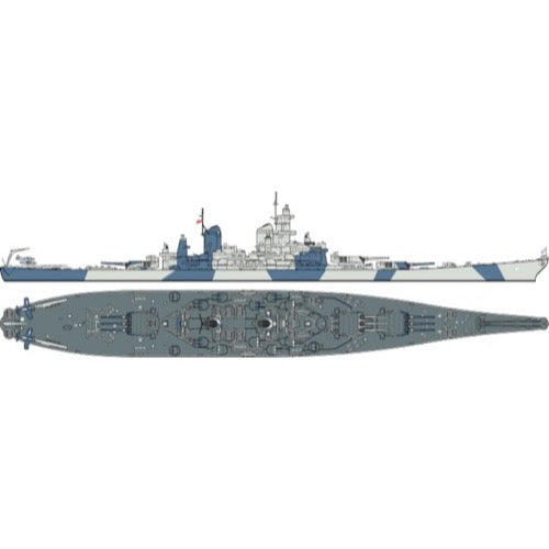 Tamiya 31616 1/700 US Navy Battleship BB-61 Iowa