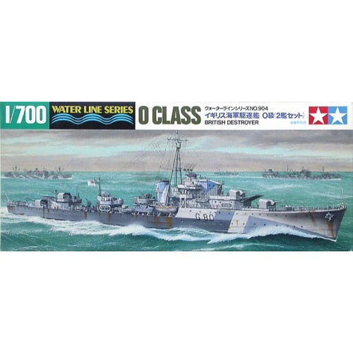 Tamiya 31904 1/700 Waterline British Destroyer O Class