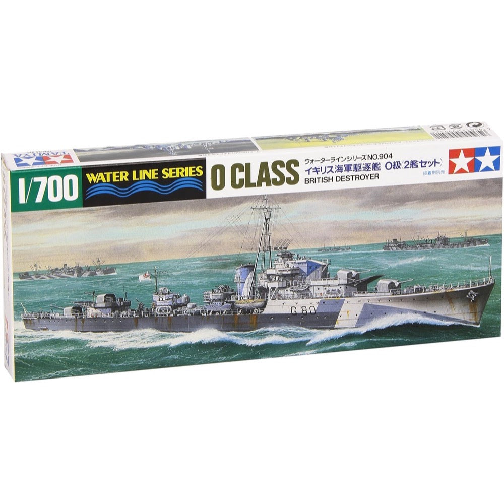 Tamiya 31904 1/700 Waterline British Destroyer O Class Plastic Model Kit