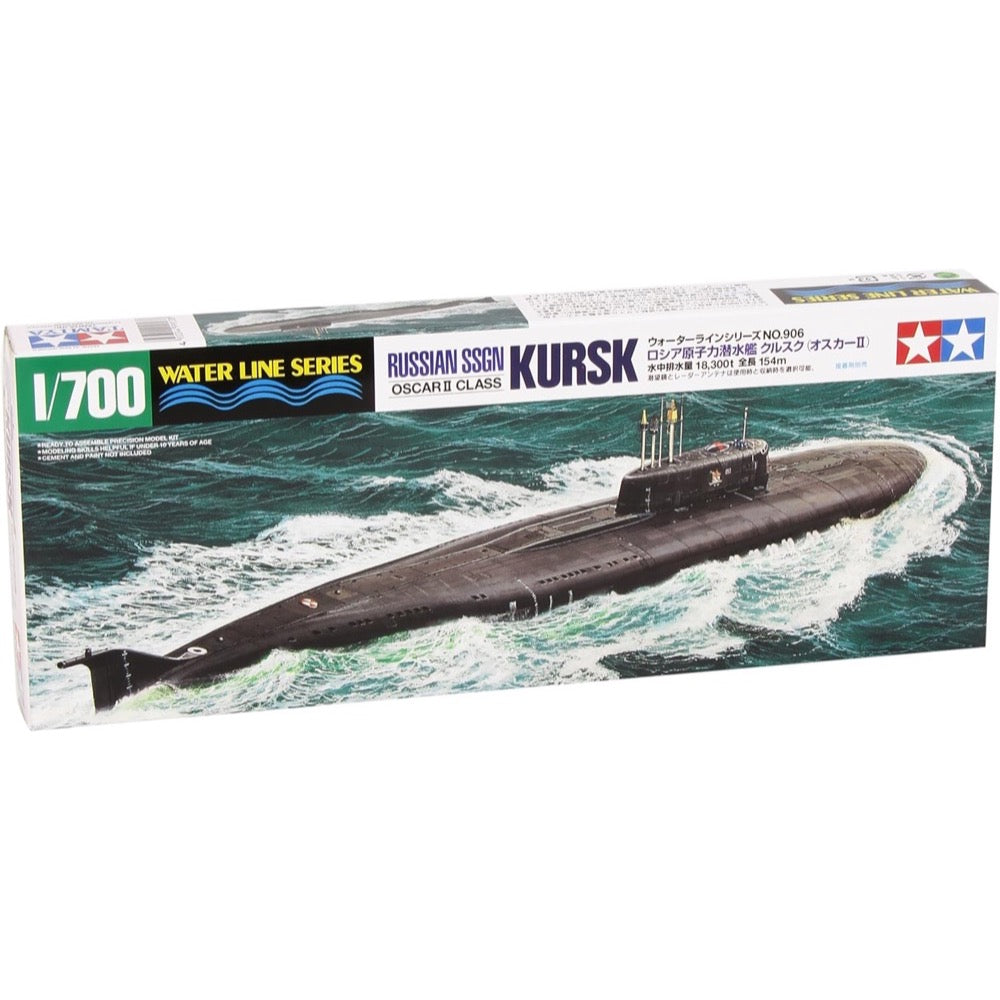 Tamiya 31906 1/700 Waterline Russian SSGN Kursk Oscar II Class
