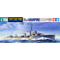 Tamiya 31910 1/700 Vampire Royal Australian Navy Destroyer
