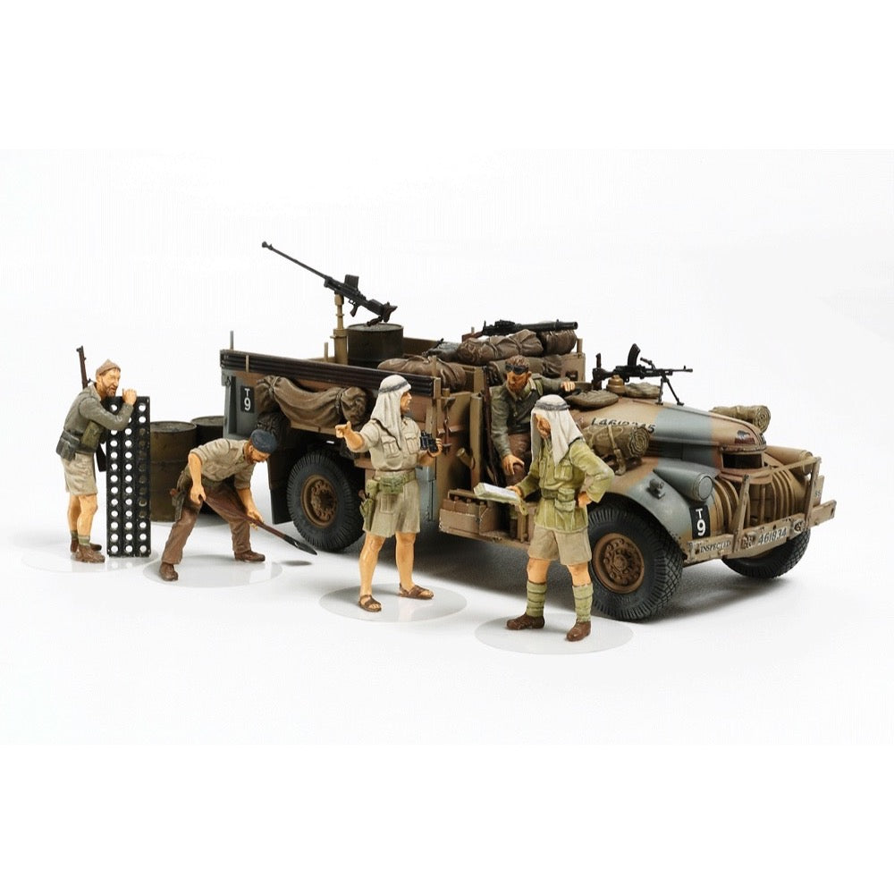 Tamiya 32407 1/35 LRDG Command North Africa Plastic Figures