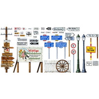 Tamiya 32509 1/48 Road Sign Set