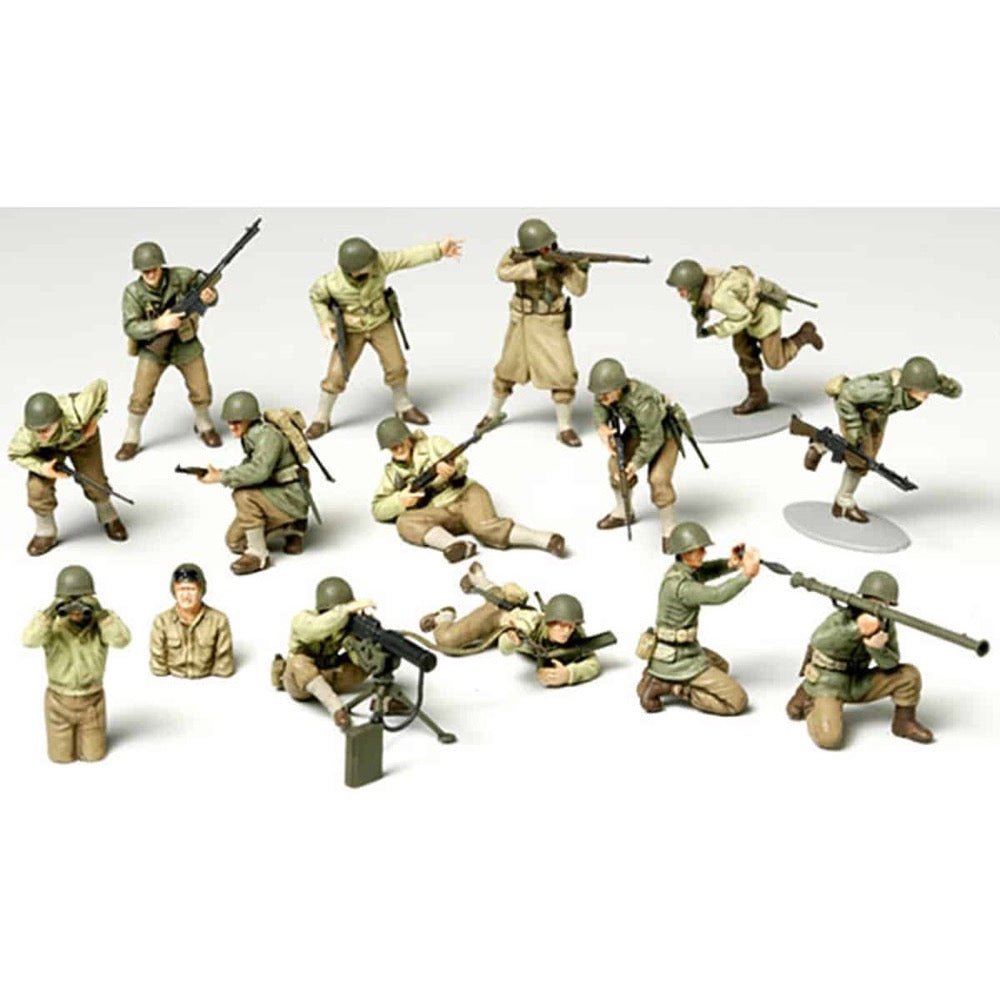 Tamiya 32513 1/48 US Infantry GI Set Plastic Model Kit