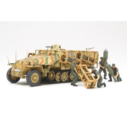 Tamiya 32566 1/48 Sd.Kfz. 251/1 Stuka zu Fuss Plastic Model Kit