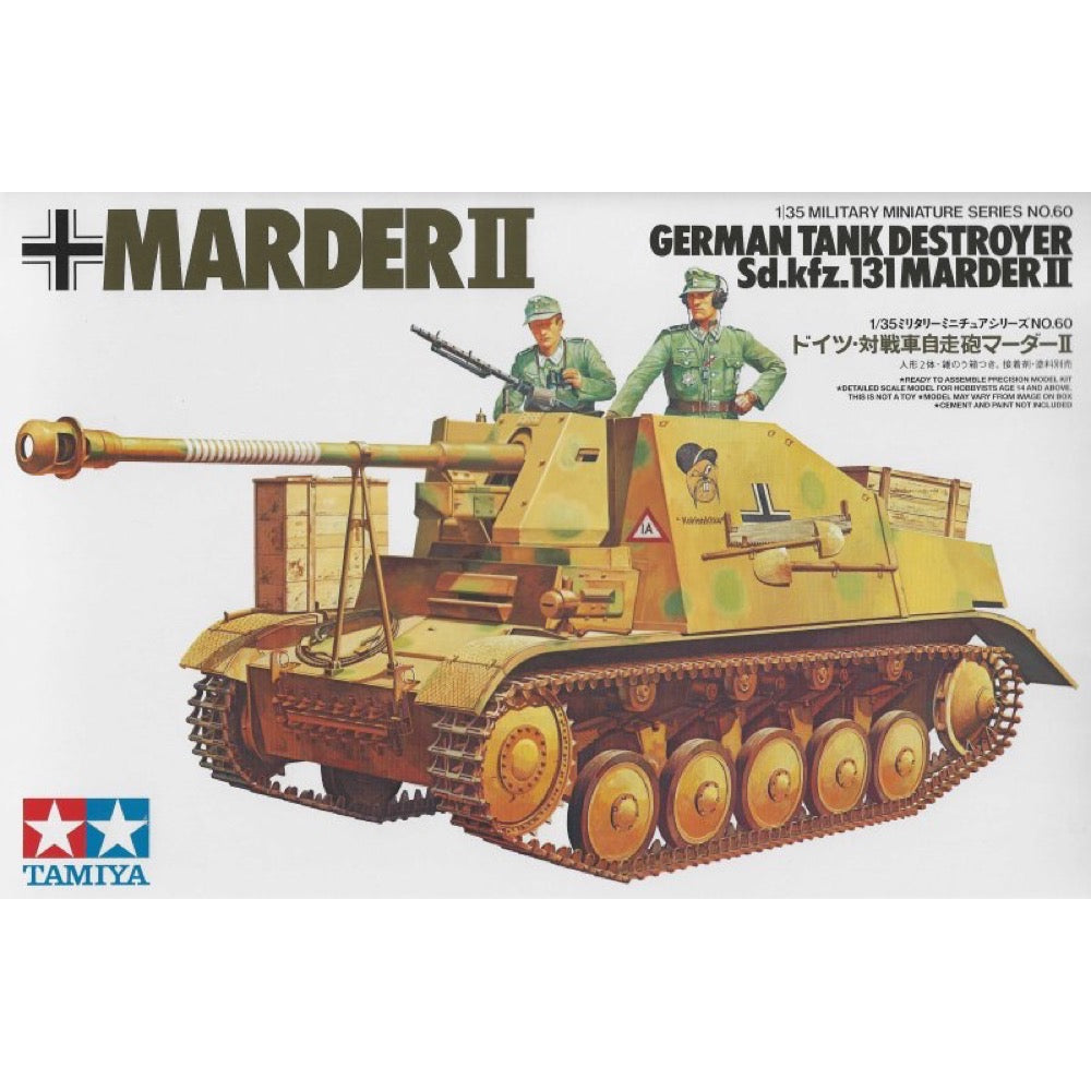 Tamiya 1/35 German SPG Sd.Kfz 131 Marder II Tank Destroyer-