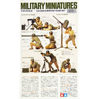 Tamiya 35086 1/35 US Gun and Mortar Team