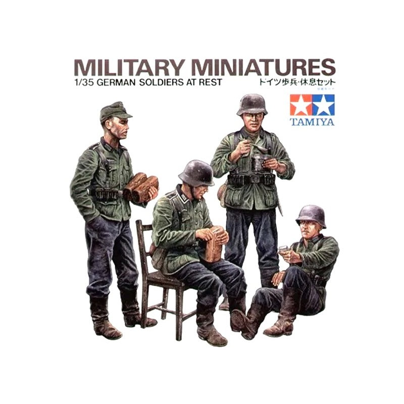 TAMIYA 1/35 GERMAN SOLDIERS AT REST