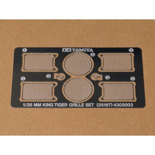 Tamiya 35167 1/35 King Tiger Etch Photo-Etch Grille Set