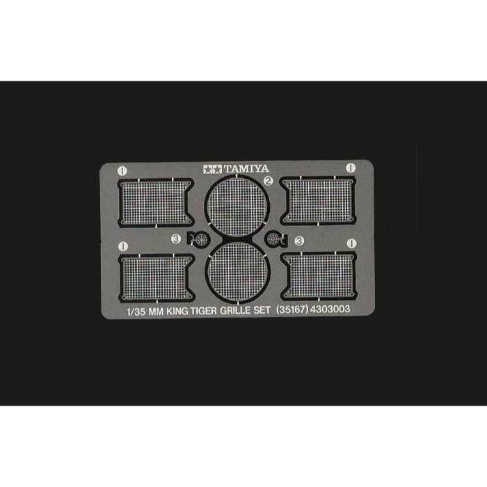 Tamiya 35167 1/35 King Tiger Etch Photo-Etch Grille Set
