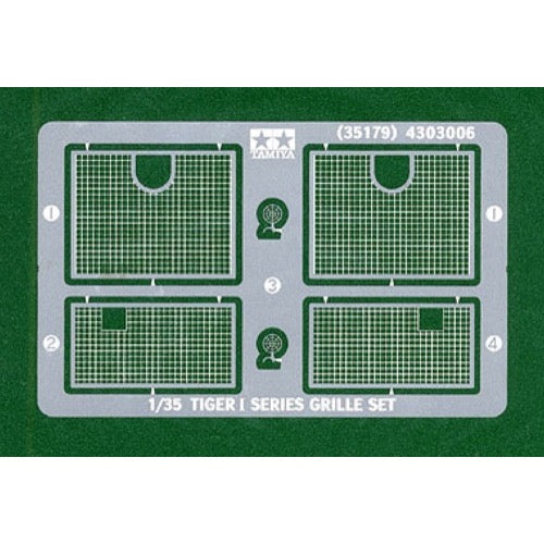 Tamiya Tiger I Etched Grille