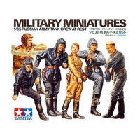 Tamiya 35214 1/35 Russian Army Tank Crew At Rest