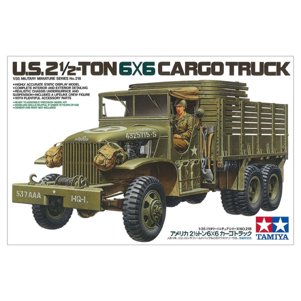 Tamiya 35218 1/35 US 2.5 Ton 6x6 Cargo Truck