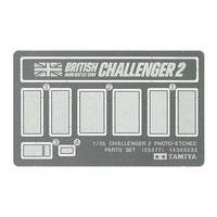 Tamiya 35274 1/35 British MBT Challenger II Desert