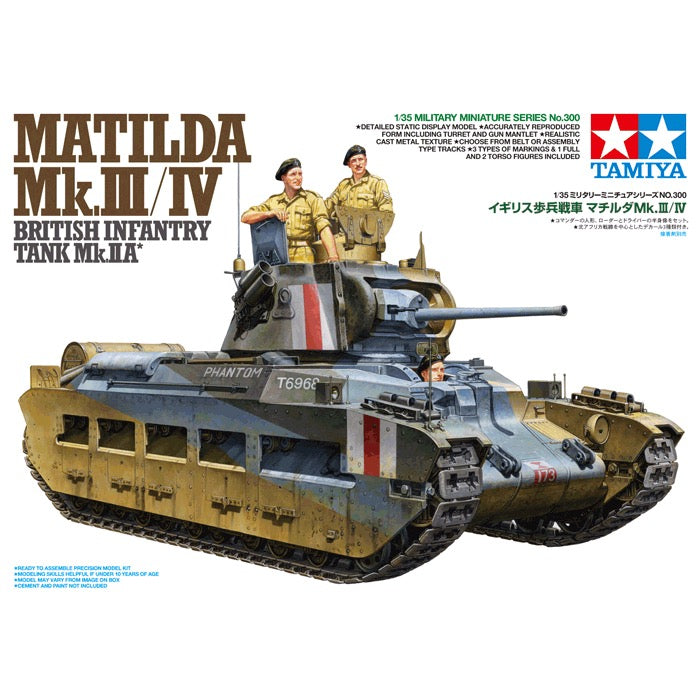 Tamiya 35300 1/35 Matilda Mk.III/IV Plastic Model Kit