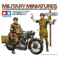Tamiya 35316 1/35 British BSA M20 Motorcycle with Military Police