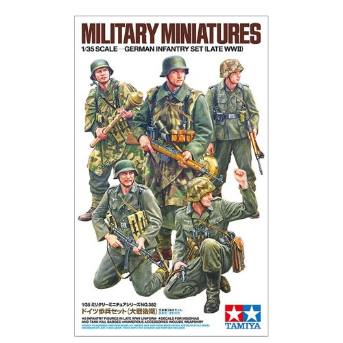 Tamiya 35382 1/35 German Infantry Set (Late WWII)